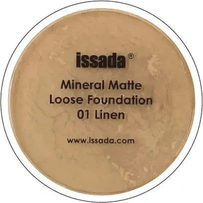 ISSADA MINERAL MATTE LOOSE POWDER FOUNDATION - LINEN