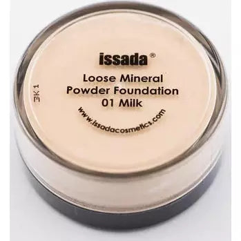 ISSADA LOOSE MINERAL POWDER FOUNDATION - MILK